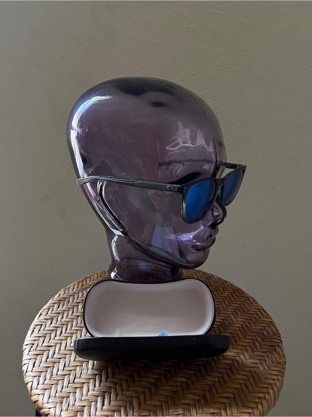 Costa Blue Lens Sunglasses with Black Frames